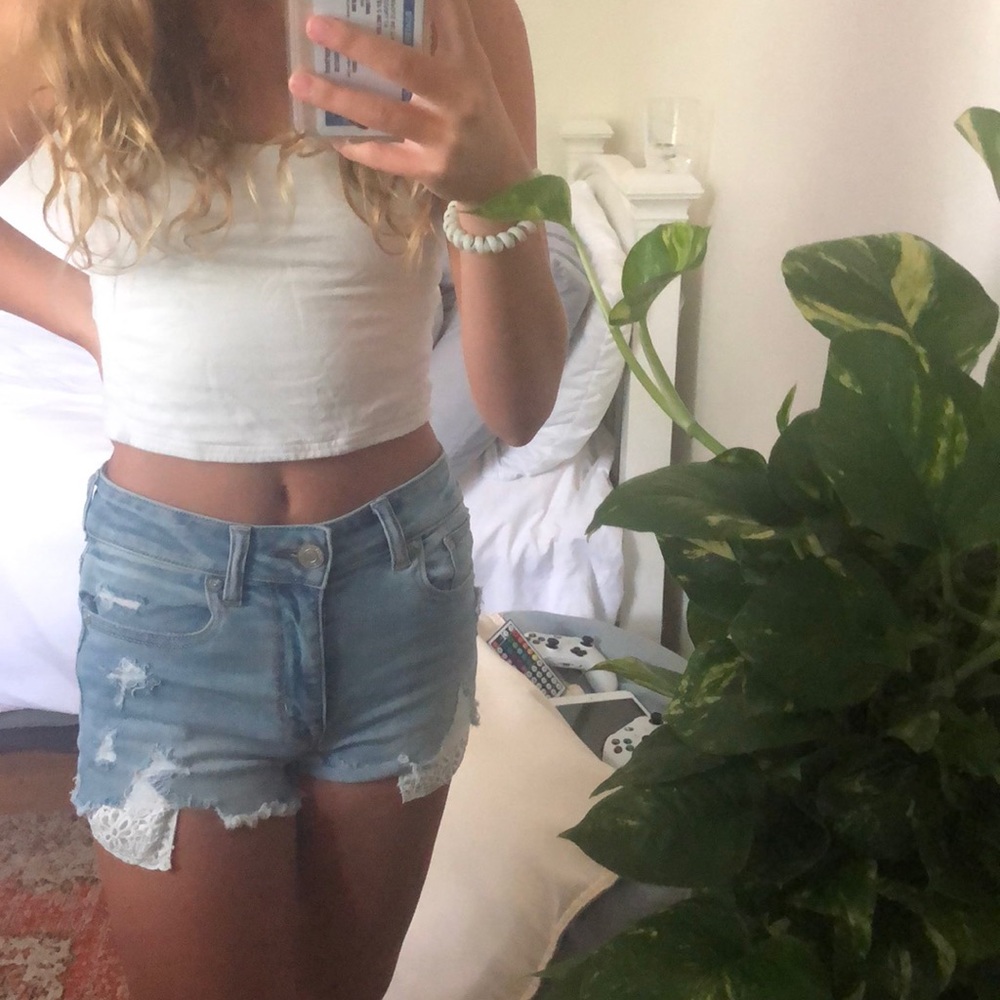 American eagle jeans shorts